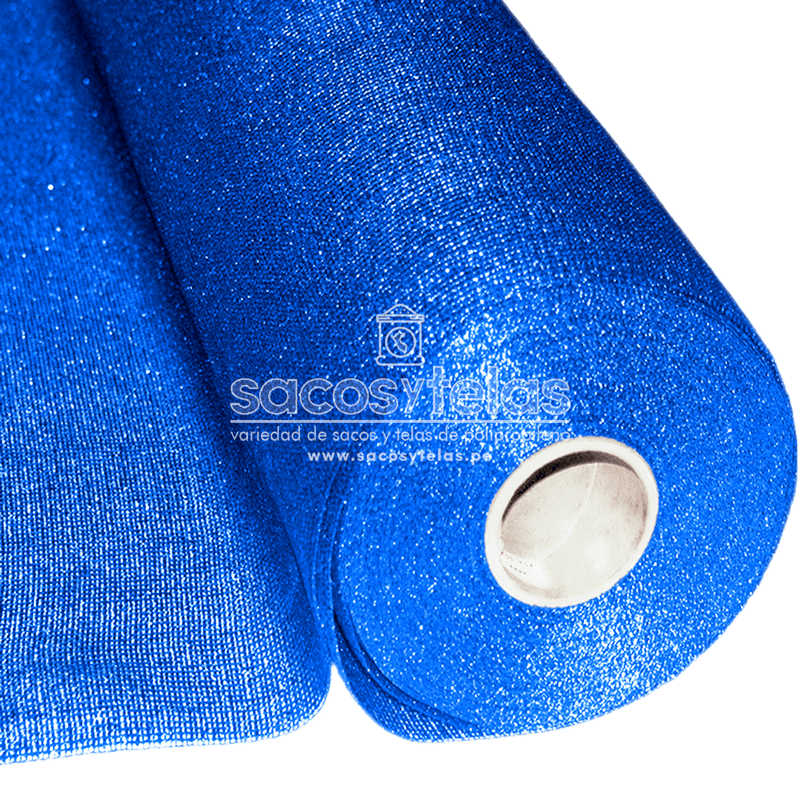 Malla Raschel Azul