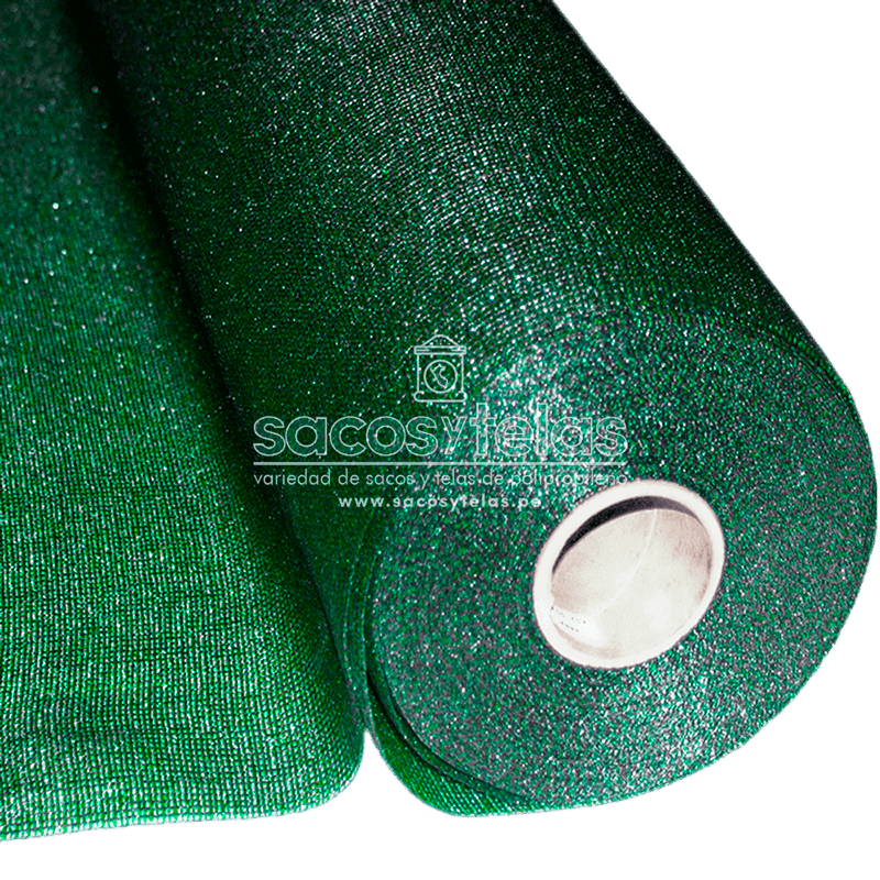 Malla Raschel Verde Negro