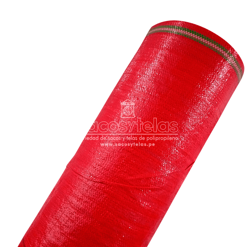 Tela arpillera roja 1x200