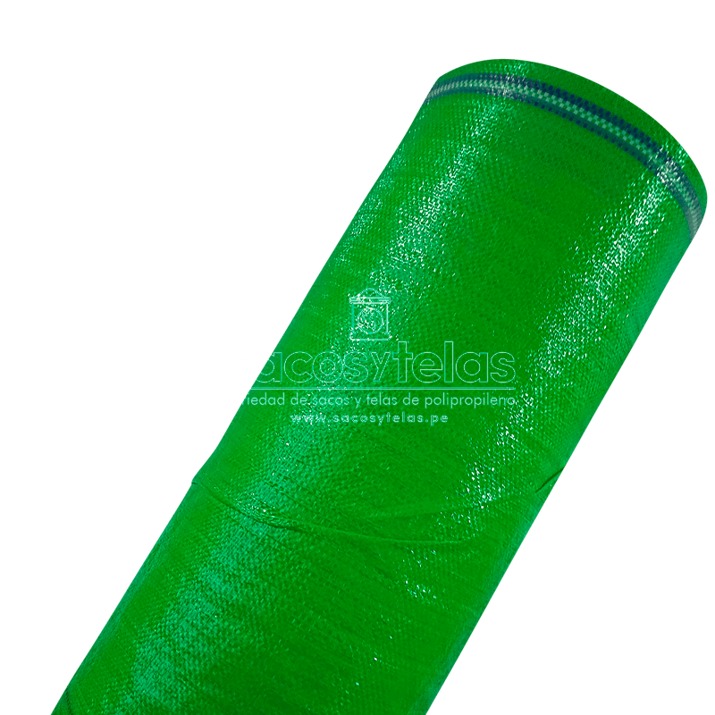 Tela arpillera verde 1x200