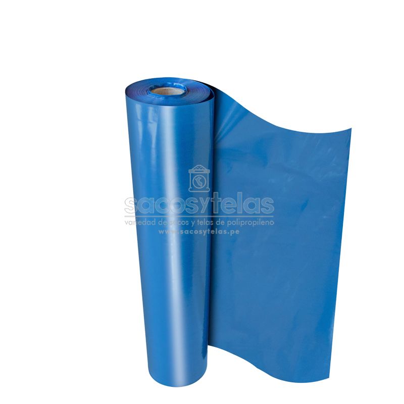 manga plastica azul 80 pulgadas